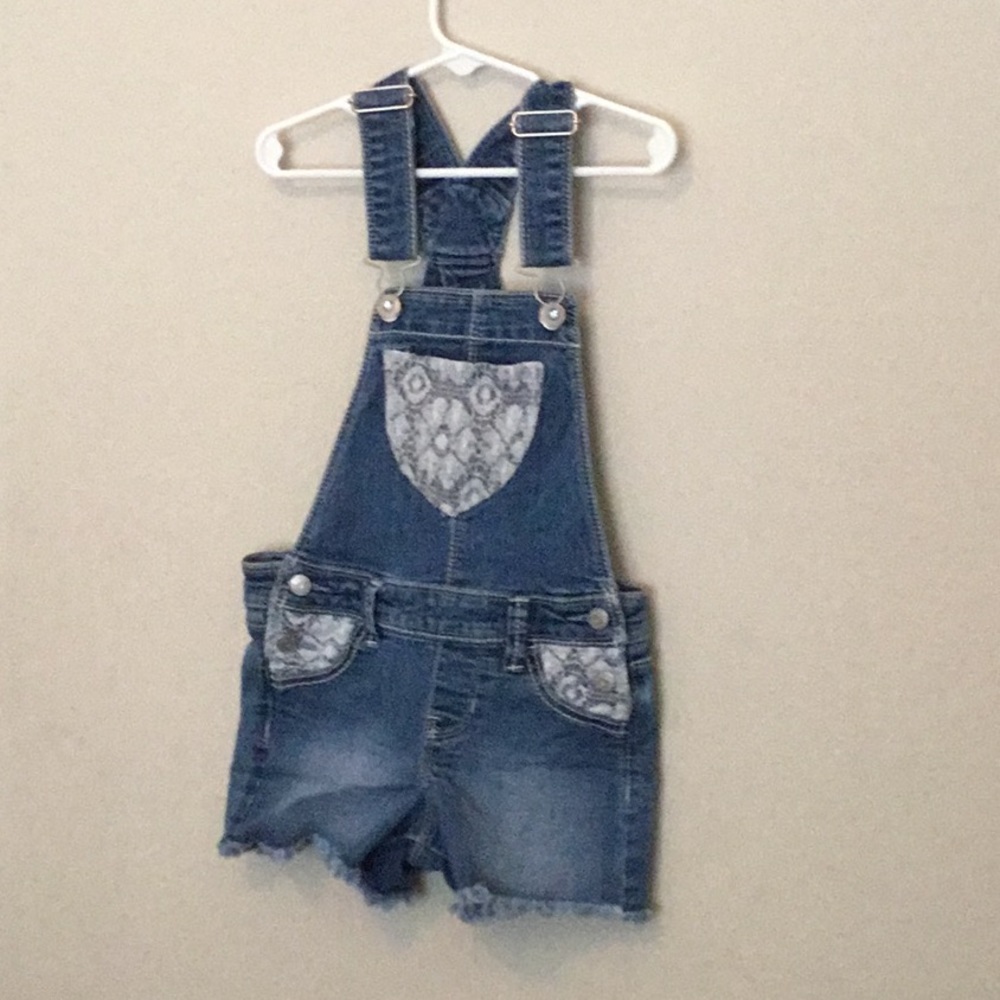Denim overalls